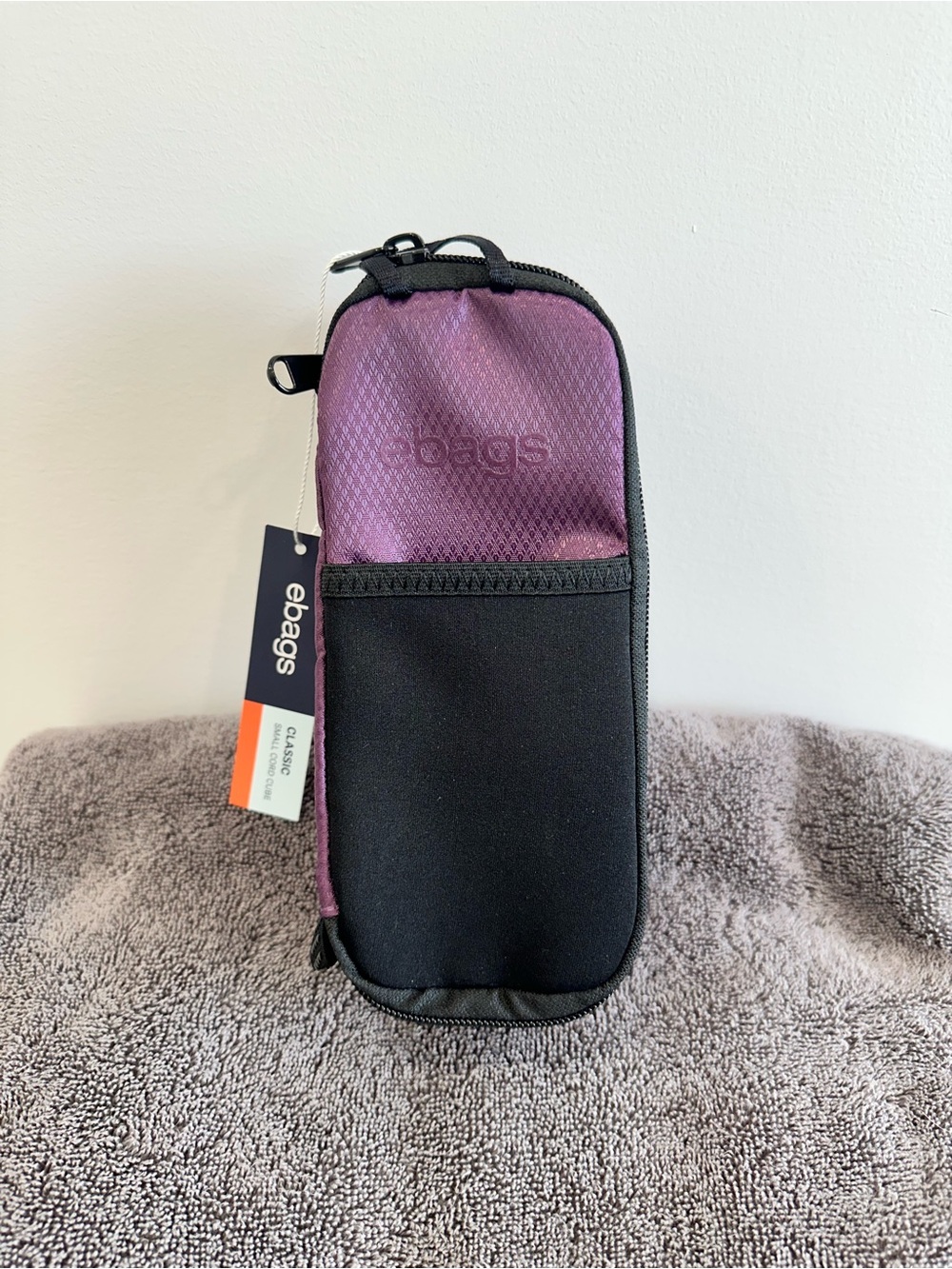 eBags Small Cord Cube/Organizer in Eggplant Purple